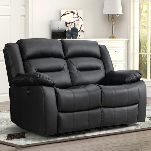 Canmov leather power loveseat - leather,