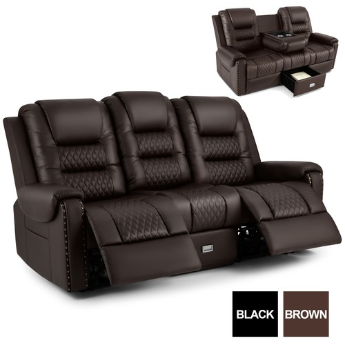 Black brown oversized - black/brown, heavy